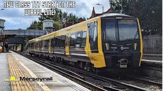 NEW class 777 start on the Wirral Line 22/08/23