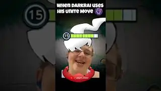 When Darkrai uses his Unite Move #pokemonunite