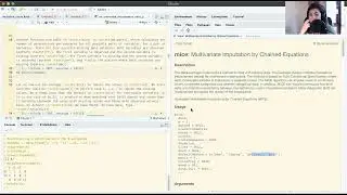 mice and univariate missingness: R tutorial