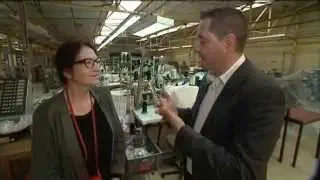 Visite de la fabrique de chaussures Marco à Pont de l'Arche (27)