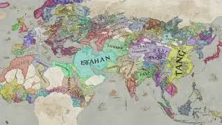 Ck 3 Timelapse Rajas of Asia with Historic Invasions