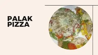 Palak pizza
