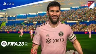 FIFA 23 - Lionel Messi first match Inter Miami vs. Charlotte | MLS 23/24 | PS5&trade; Gameplay [4K60HDR]