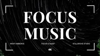 Nightfall Ambient Music — Deep Focus & Sleep Soundscape
