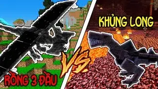 NOOB Ở THẾ GIỚI KHỦNG LONG M&Aacute;Y & RỒNG 3 ĐẦU (NOOB CRAZYCRAFT #10) | MINECRAFT MODPACKS