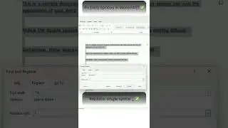 Fix Extra Spaces in Word FAST ✅ | Easy Microsoft Word Shortcut #Shorts
