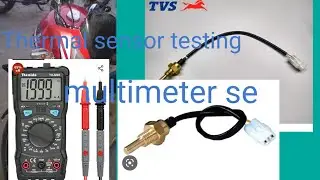 TV's star City plus bs6 ka temperature eot sensor testing  multimeter se