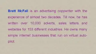 Brett Mcfall Has Comprehensive Knowledge of Making Money from Online Businesses