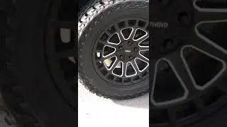 This rim and tire package done at Limitless Tire. Package 20