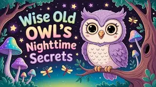 Wise Old Owl's Nighttime Secrets: Unveiling Hidden Wonders || Tiny Toots tv