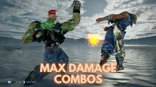 TEKKEN 7 | SEASON 4 | JACK-7 MAX DAMGE COMBOS | JACK-7 COMBO GUIDE