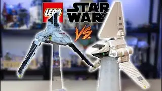 LEGO Star Wars Bad Batch Shuttle (75314) vs. Imperial Shuttle (75302) COMPARISON! [4K]