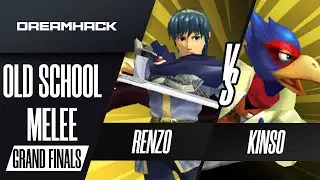 Renzo vs Kins0 - Old School Melee Grand Finals - DreamHack Rotterdam
