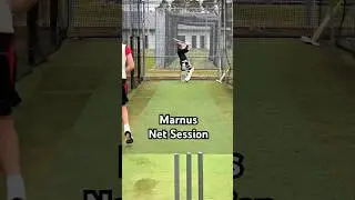 Marnus Labuschagne CRISP net session! 🔥#cricket