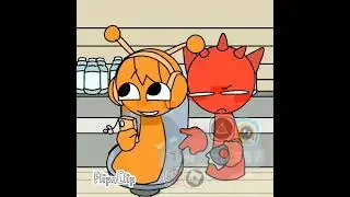 bald oren ❤ #animation #sprunki *_* #funnyjoke