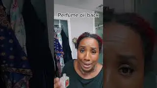 Trying perfume oil hack