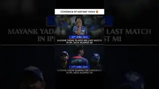 Mayank Yadav Comeback In IPL 2025🔥🔥
