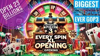 GOP3 - INSANE $23B CHEST OPENING | DISCO PARTY SCRATCHCARDS $40,5B JACKPOT