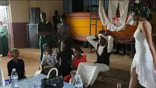 AGAIN MBOGO COLLEGE STUDENTS WITH THEIR MIME AT BAGANDA NKOZAMBOGO COMPETITIONS....subscribe,like.