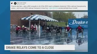 Local competitors finish strong as Drake Relays come to a close