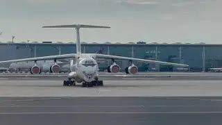 IL-76, Iran Airtour Airbus A300, A330-800, and more planes in Istanbul Airport! 