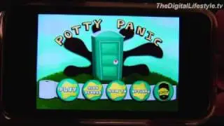 Potty Panic for the iPhone and iPod Touch Video Review