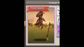 Primal Champion Skin #shorts #youtubeshorts #coc #cocshorts #clashofclans #viral