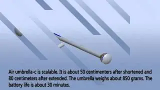 Introducing Air Umbrella, the umbrella of the future