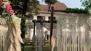 Macram&eacute; Wedding Decor by Aamani's Crochet