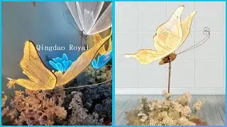 😍 Decoraci&oacute;n Para Boda con Luces de Mariposa en Movimiento / Decoraco&oacute;n para Bodas