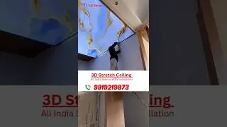 stretch ceiling #ceilingdesign #ceilingideas 📱9919219873