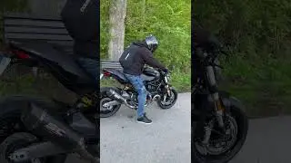 Ducati Monster 821 Black - SC Project Exhaust Sound #ducati  #ducatimonster821 #scproject