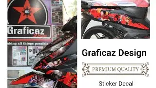 Honda Beat fi v.2 one piece design | graficaz