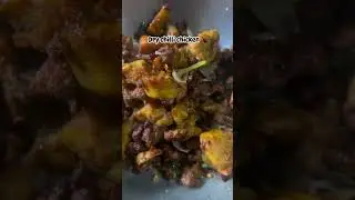 Easy Dry Chilli Chicken Recipe#youtubeshorts #shorts #viralshorts #chillichicken #recipe