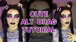 How I do my face | an ALT DRAG makeup tutorial