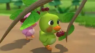 5 little duck | cute rhymes song duck 