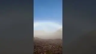 Fog Rainbow!
