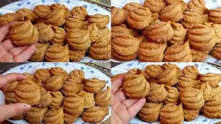 بدون بيض ولا خميرة ولا طابع😍 دواز اتاي اقتصادي حضريه في 10دقائق هشيش كيذوب فالفم بمذاق القهوة
