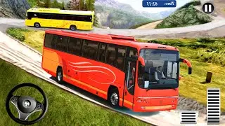 Modern Offroad Uphill Bus Simulator 2021| Bus Drive Games  &ndash; Android Gameplay