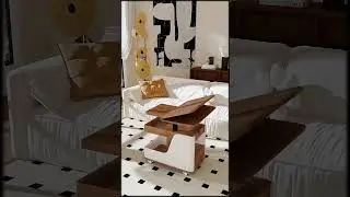 Product Link in Bio⁠ ⁠ The Movable Coffee Side Table is a clever, space-saving solution that adapts