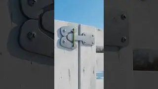 Amazing Spring Door Stopper Mechanism | 3D Animation | Smart DIY Design Idea #shorts