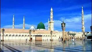 Masjid e Nabwi night view