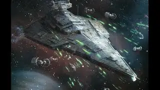 Star Wars - Approaching The Deathstar [Dark Version]