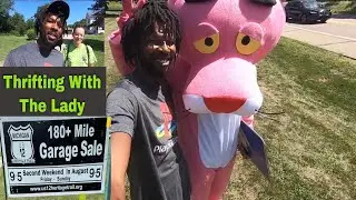 Thrifting the 180 Mile Garage Sale with The Lady