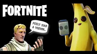 Fortnite - Jonesy talks about Peely&rsquo;s strange vision.. (SEASON 2) Showcase