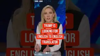 Trump is looking for English to English Translator after Tharoor's speech #shorts #video #trump