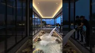 Turn  Drawing room Floor in luxury live aquarium #diy #wallpaper #home