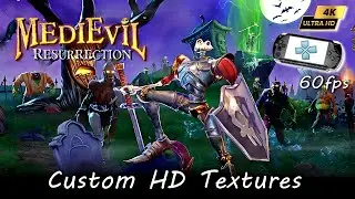MediEvil Resurrection~Remaster PPSSPP HD Textures 4K 60fps | PSP | PC