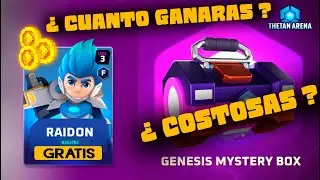 🍀 &iquest;Cu&aacute;nto ganaras con tu personaje Gratis? 💰 |🏆 Thetan Arena 🏆| &iquest; Mystery Box Costosas ? 😭
