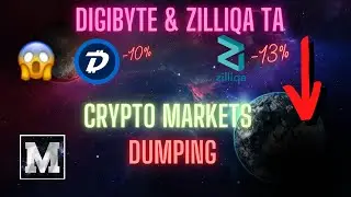 ⛔  URGENT!! CRYPTO CRASHING AGAIN?! Digibyte & Zilliqa TA + Market overview | DONT MISS